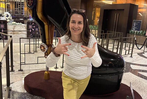 Monika Anderson speaking about brand voice and visibility in the AI age